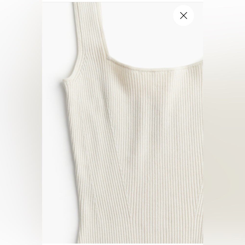 H&M Rib-Knit Bodycon Dress - L - Picture 2 of 6